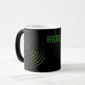 Spiral Keltisch symbool, Magische Mok personaliser (Voorkant links)