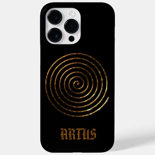 Spiral Keltisch symbool, personaliseren Case-Mate iPhone Case (Achterkant)