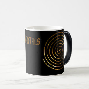 Spiral Keltisch symbool, personaliseren Magische Mok