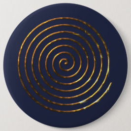 Spiral Keltisch symbool Ronde Button 6,0 Cm