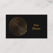 Spiral Keltisch symbool Visitekaartje (Voorkant)