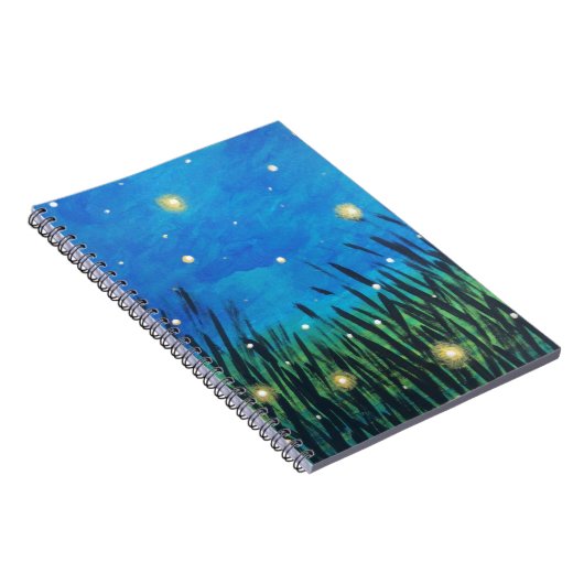 Spiral Lined Notebook | Firefly Journal Notitieboek (Rechterzijde)