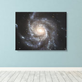 Spiral Messier 101 Canvas Afdruk (Insitu (Houten vloer))