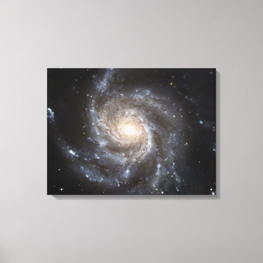 Spiral Messier 101 Canvas Afdruk (Voorkant)