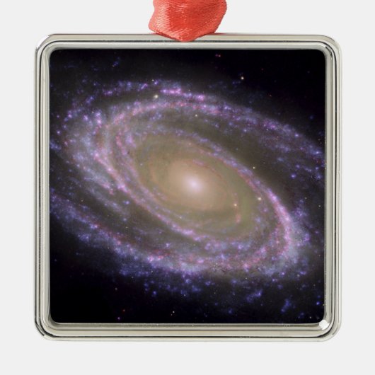 Spiral Messier 81 Metalen Ornament (Voorkant)