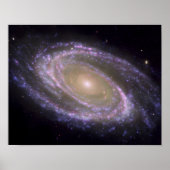 Spiral Messier 81 Poster (Voorkant)