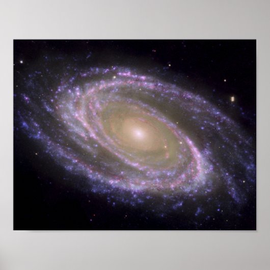 Spiral Messier 81 Poster (Voorkant)