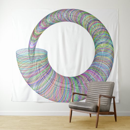 Spiral Motion Tapestry Wandkleed (In Situ (horizontaal))