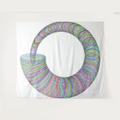 Spiral Motion Tapestry Wandkleed (Voorkant (horizontaal))