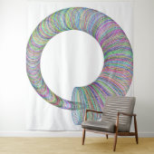 Spiral Motion Tapestry Wandkleed (In situ)