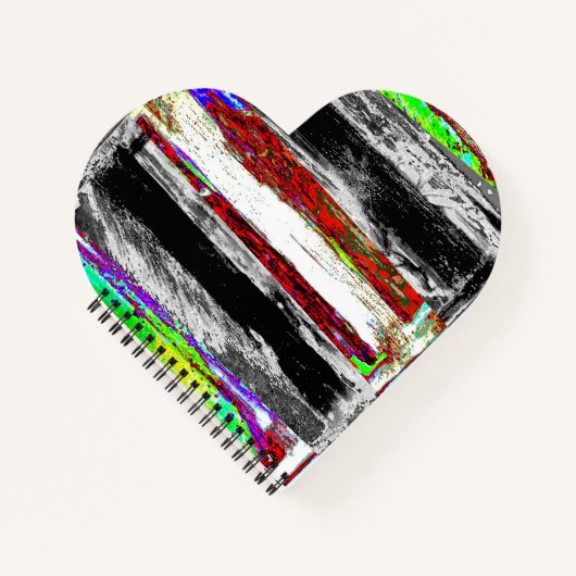 Spiral NotAll-Over Print Apron – Reflection Layers Notitieboek (Voorkant)