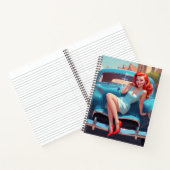 Spiral Note Boek met Pin-Up (Binnen)