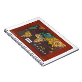 SPIRAL NOTE BOEK UNIEK ONTWERP NOTITIEBOEK (Rechterzijde)