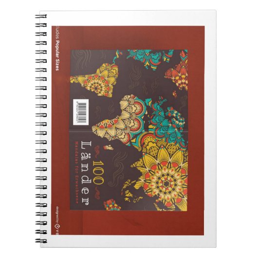 SPIRAL NOTE BOEK UNIEK ONTWERP NOTITIEBOEK (Voorkant)