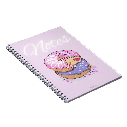 Spiral Note Book - Doughnuts Notitieboek (Rechterzijde)