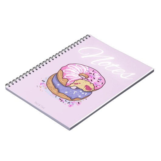 Spiral Note Book - Doughnuts Notitieboek (Linkerzijde)