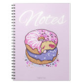 Spiral Note Book - Doughnuts Notitieboek (Voorkant)