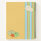 Spiral Notebook Aan de Zeekust Notitieboek (Achterkant)