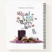 Spiral Notebook - Aesthetic Hardcover Journal Notitieboek (Achterkant)