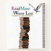 Spiral Notebook - Aesthetic Hardcover Journal  Notitieboek (Achterkant)