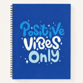 Spiral Notebook Alleen Positieve Vibes Notitieboek