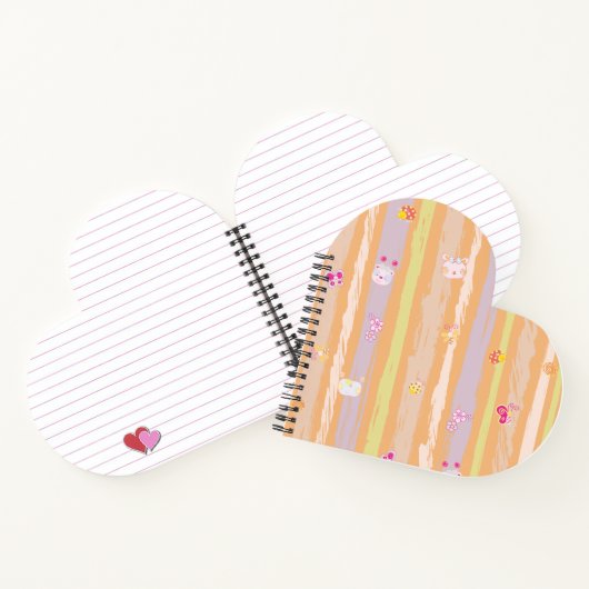 Spiral Notebook – Baby Joy & Creatures Pastel Anim Notitieboek (Binnen)