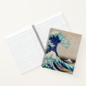 Spiral notebook "Big Wave" Japans meesterstuk Notitieboek (Binnen)