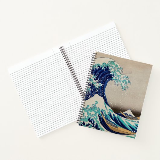 Spiral notebook "Big Wave" Japans meesterstuk Notitieboek (Binnen)