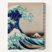 Spiral notebook "Big Wave" Japans meesterstuk Notitieboek (Achterkant)