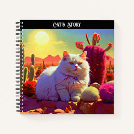 Spiral Notebook for Cat Lovers Notitieboek
