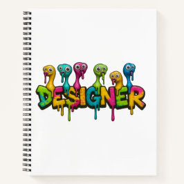 🎨 Spiral Notebook for Creative Minds 💡📓 Notitieboek