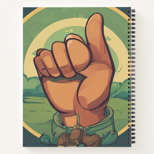 Spiral Notebook for Endless Creative Notitieboek (Achterkant)