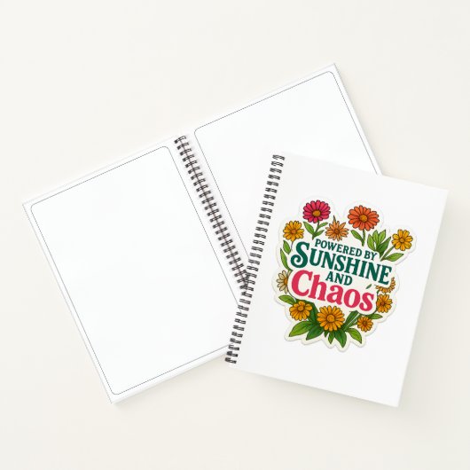 🌞 Spiral Notebook for Wild Souls 🌸📓 Notitieboek (Binnen)