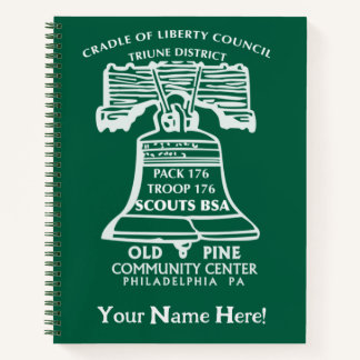 Spiral Notebook - Forest Green (Personalized) Notitieboek