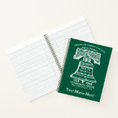 Spiral Notebook - Forest Green (Personalized) Notitieboek (Binnen)