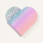 Spiral notebook Glitter Star Dust Notitieboek (Voorkant)