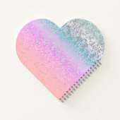 Spiral notebook Glitter Star Dust Notitieboek (Achterkant)