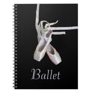 Spiral notebook met 'ballet' notitieboek