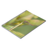 Spiral Notebook met Libel Foto Notitieboek (Linkerzijde)