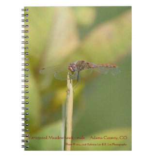 Spiral Notebook met Libel Foto Notitieboek