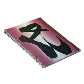 Spiral notebook met slippers notitieboek (Rechterzijde)