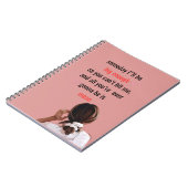 Spiral notebook | motivational | inspired  notitieboek (Linkerzijde)