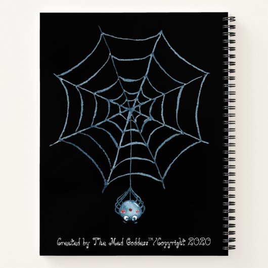 Spiral notebook "Night Ride" Notitieboek (Achterkant)