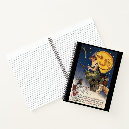 Spiral notebook "Night Ride" Notitieboek (Binnen)