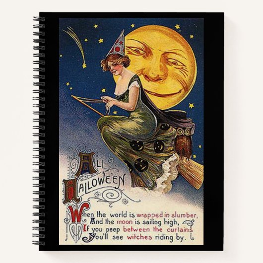 Spiral notebook "Night Ride" Notitieboek (Voorkant)