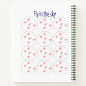 Spiral notebook notitieboek (Achterkant)