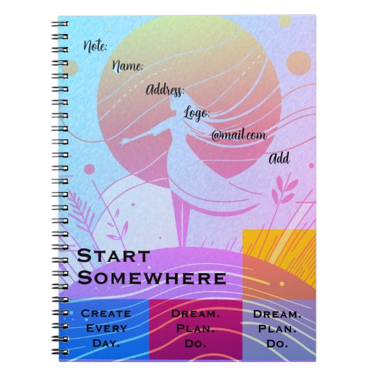 Spiral Notebook  Notitieboek (Voorkant)