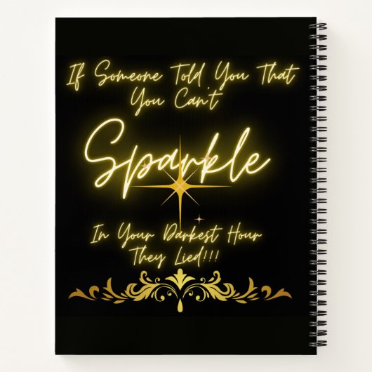 Spiral Notebook Notitieboek (Achterkant)