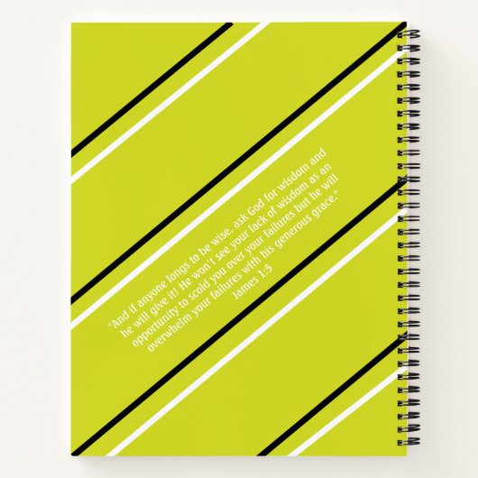 Spiral notebook notitieboek (Achterkant)