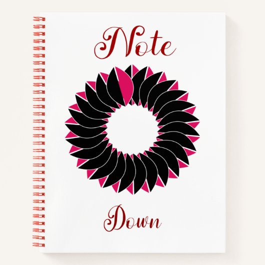 Spiral notebook notitieboek (Voorkant)